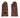 Gants « driver » cuir chocolat Borello Etre concept store 