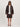 Bombers simili cuir chocolat Paisley Veste blazer femme Etre concept store 