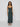 Robe fluide satiné vert sapin Ravenna Etre concept store 