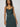 Robe fluide satiné vert sapin Ravenna Etre concept store 