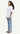 Jeans droit clouté bleu clair Susan Samsoe Samsoe 