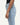 Jeans droit clouté bleu clair Susan Samsoe Samsoe 