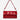Sac pochette rouge vernis texturé Arlene Etre concept store 