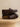 Mocassin cuir tressé chocolat Jessie Etre concept store 
