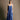Robe bleu électrique rayée volants Vadim Etre concept store 