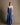 Robe bleu électrique rayée volants Vadim Etre concept store 