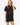 Chemise manche courte noire en crochet Merinda Etre concept store 