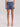 Short denim taille haute ourlet Tela Etre concept store 