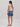 Short denim taille haute ourlet Tela Etre concept store 