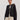Gilet crochet noir noeuds Salma Etre concept store 