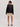 Gilet crochet noir noeuds Salma Etre concept store 