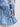 Top à noeud denim Isi Etre concept store 
