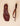 Sandale tong cuir bordeaux Sol Etre concept store 