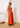 Robe asymétrique corail Liberatore Etre concept store 
