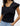 Top asymétrique noir volant Betzy Etre concept store 