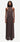 Robe nouée chocolat Saniva Samsoe Samsoe 