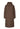 Longue doudoune chocolat Ela Slit Etre concept store 