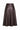 Jupe mi longue bordeaux simili Mokpo Etre concept store 