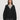 Sweat à capuche en maille noir Isela Etre concept store 