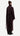 Manteau long col montant en laine chocolat Sahannen Samsoe Samsoe 