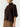 Pull col montant manches courtes chocolat Tilde Etre concept store 