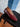 Ballerine en cuir bordeaux grenat Edie Etre concept store 