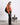 Cardigan col montant maille orange Kobe Etre concept store 