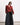 Bomber épaulette simili cuir rouge Gustave Etre concept store 